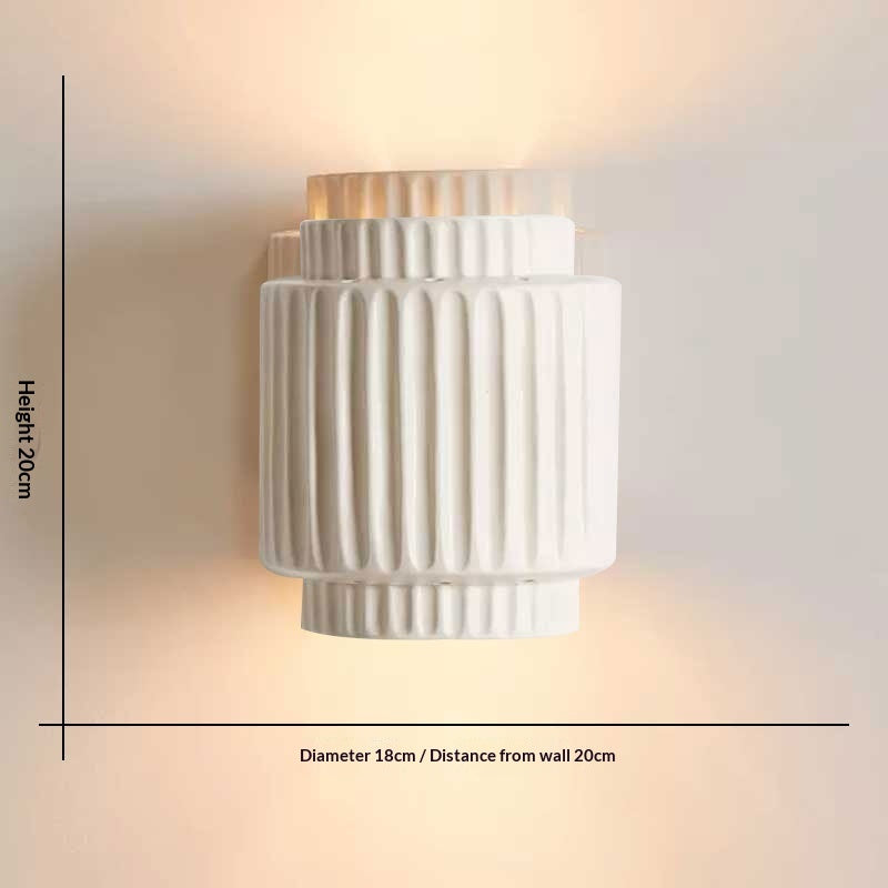 Living Room Hallway Background Wall Wabi-sabi Style Lighting Wall Lamp