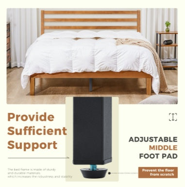 Solid Wood Bed Frame