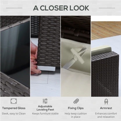 Pieces Patio Furniture Set