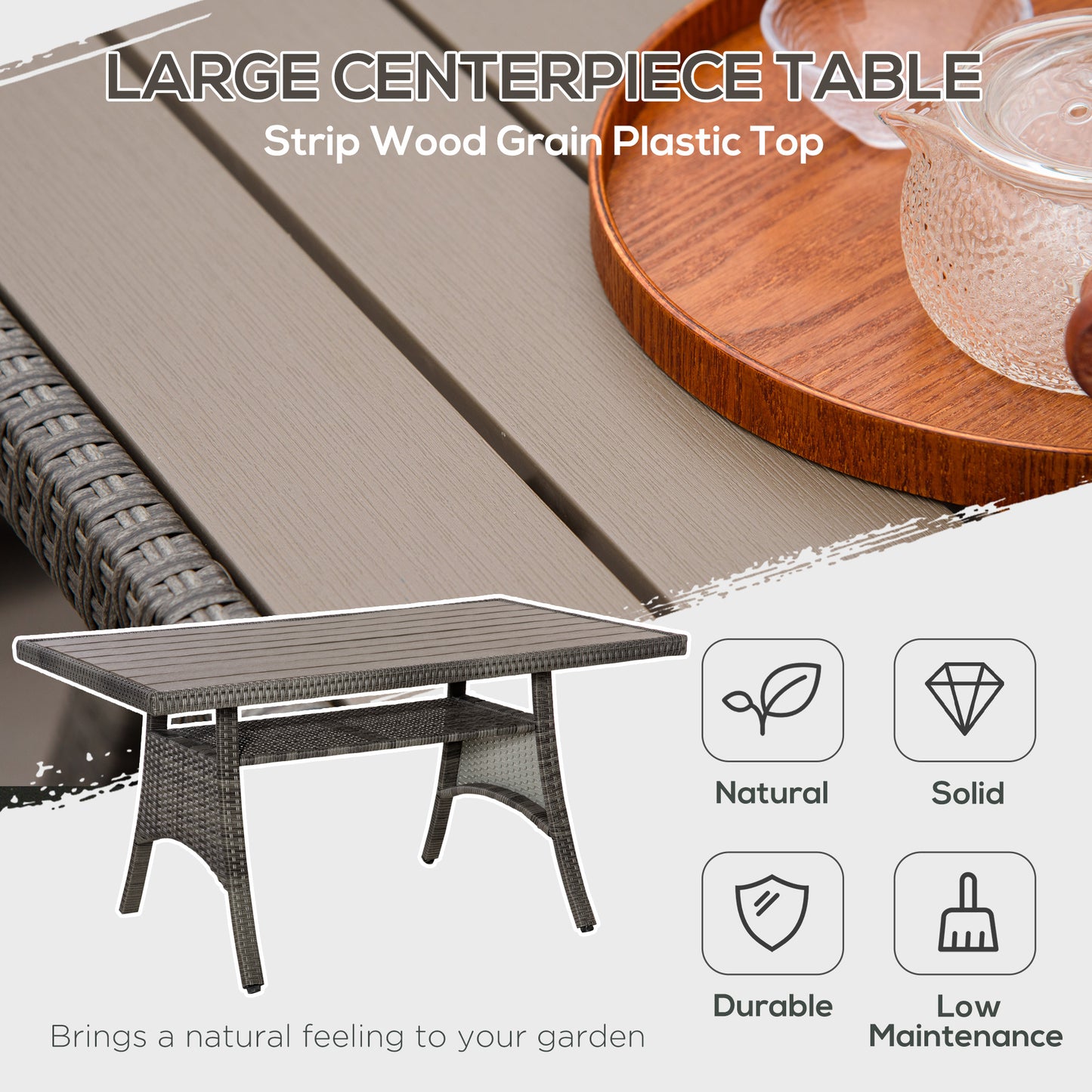 6 Piece Patio Furniture Set