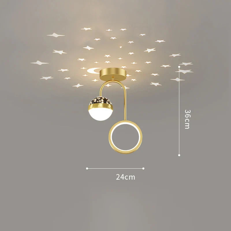 DecorBites™ LED Ceiling Lamp for Home Decor Bedroom Living Room Dining Room Lighting