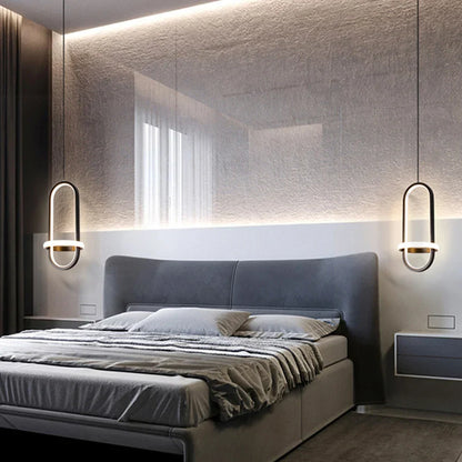 DecorBites™ LED Pendant Chandelier Light for Bedroom, Living Room - Modern Minimalist Design