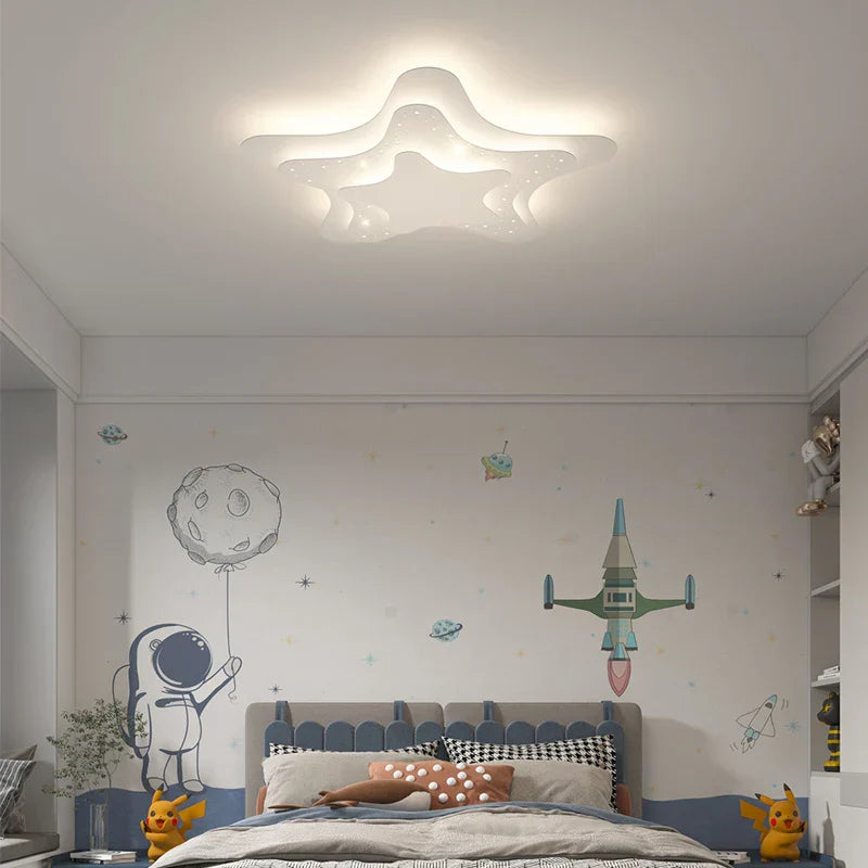 Stars Moon LED Chandelier