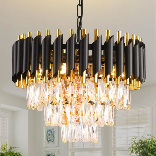 DecorBites™ Crystal Chandelier Flush Mount Lighting