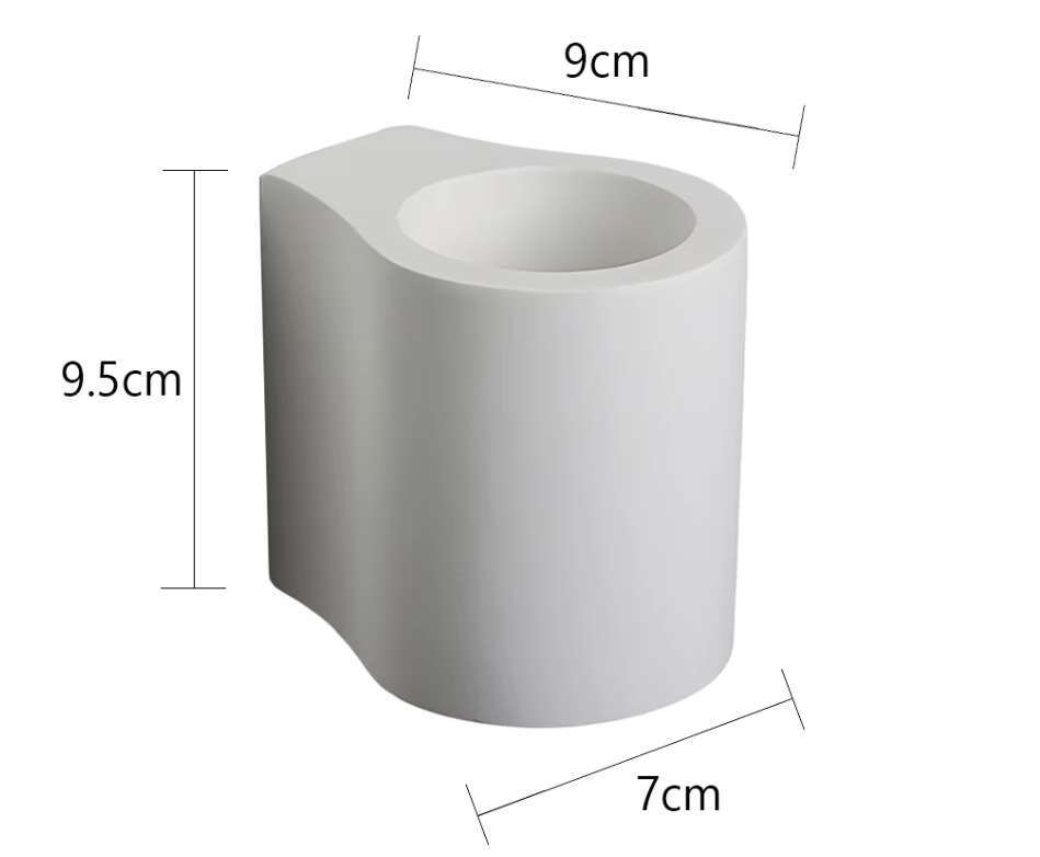 Minimalist white led flush wall sconce bedroom up down wall lamp