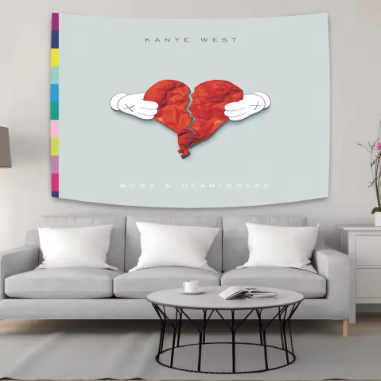 Polyester Music Tapestry Decor