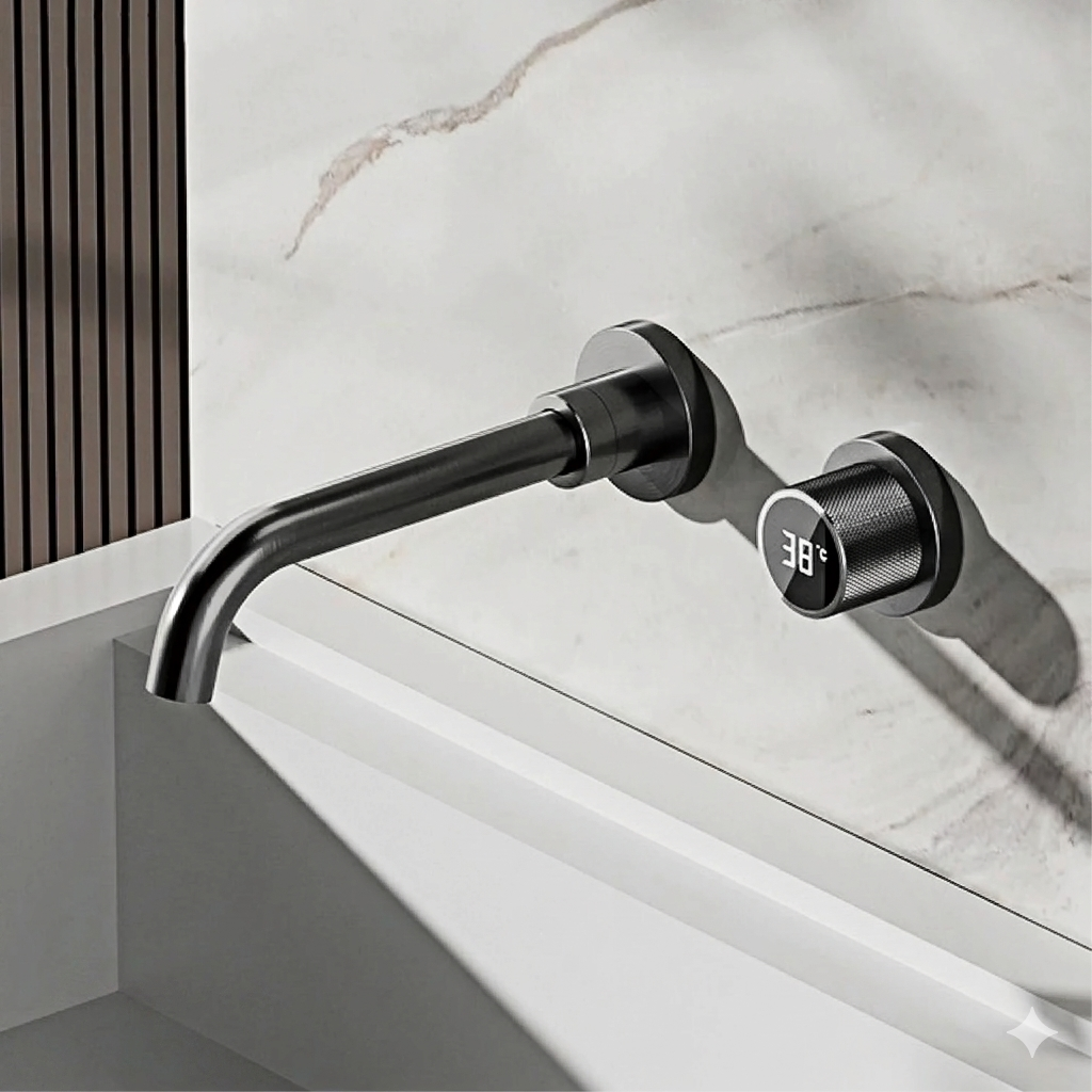 Bathroom Faucet Wall Mount Brass