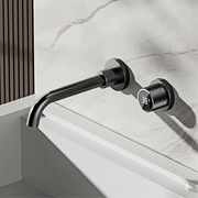 Brass Wall Mount Faucet Saves Counter Space