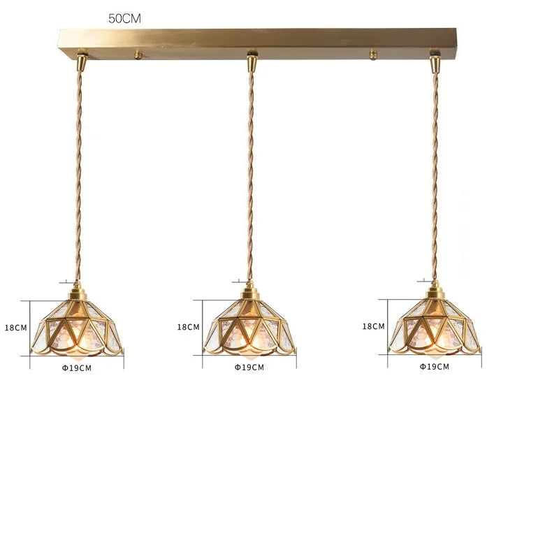 Copper Vintage Pendant Lamp
