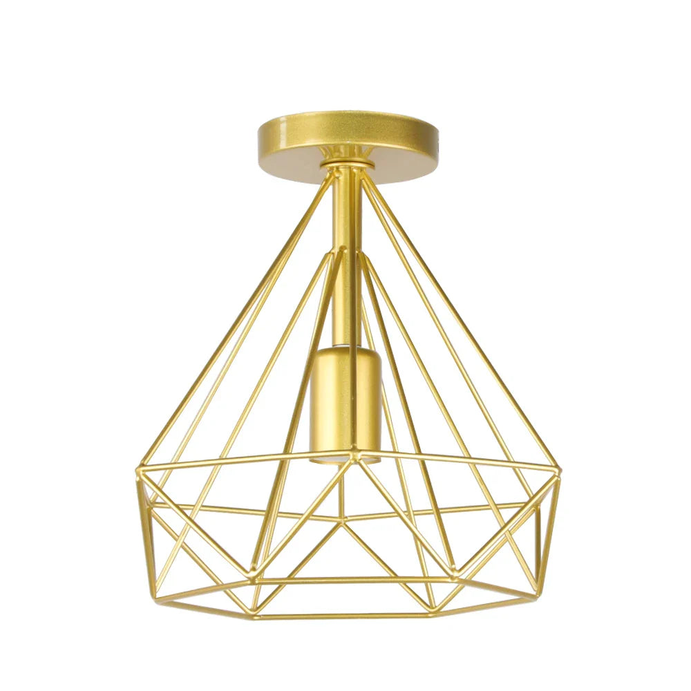 DecorBites™ Iron Ceiling Light Fixture for Modern Spaces