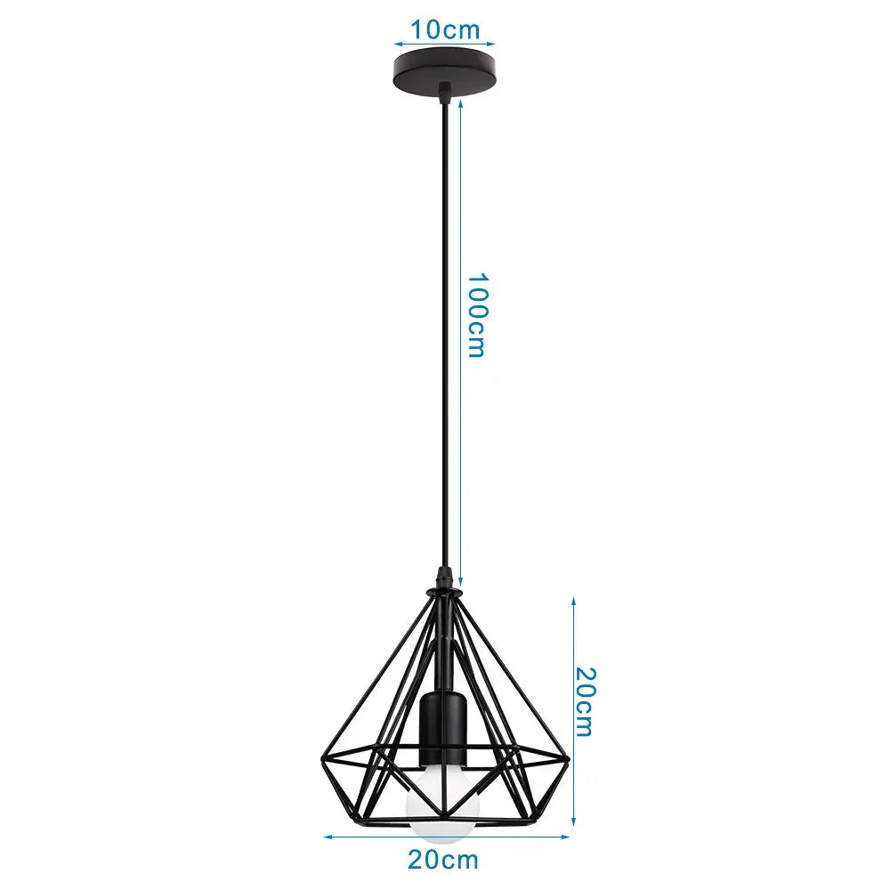 DecorBites™ Industrial LED Pendant Ceiling Light for Home Living Room Kitchen Decor