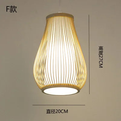 Bamboo Modern Chandelier Light