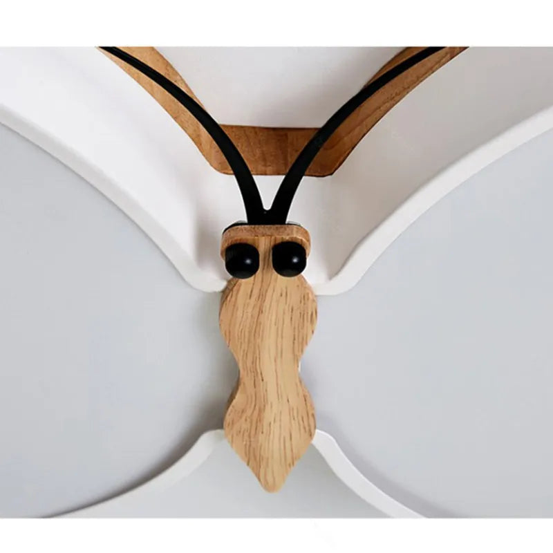 Modern Wood Butterfly Chandelier