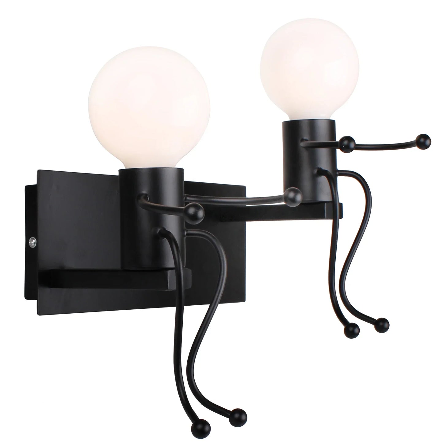 DecorBites™ Creative LED Wall Light Indoor Wall Sconce Modern Art Decor Iron E27
