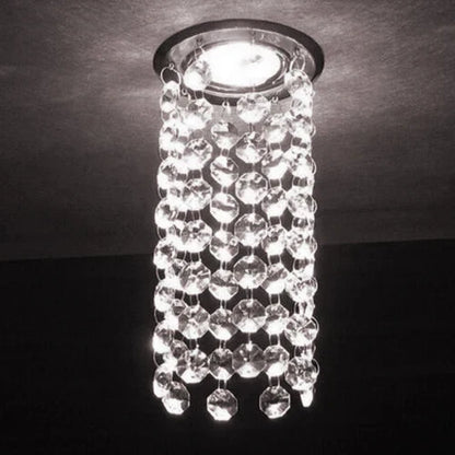 DecorBites™ Crystal LED Downlight for Home Decor, Living Room, Dining, Corridor - Mini Ceiling Lamp