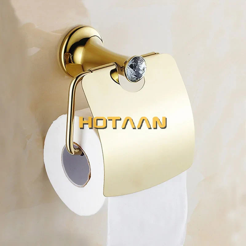 Gold Modern Bathroom Set