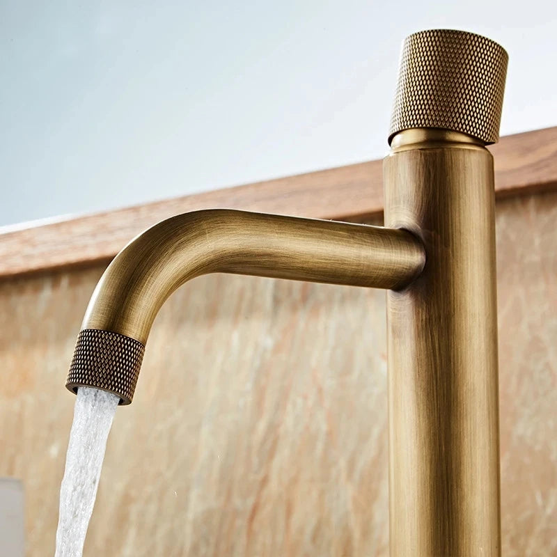 Antique Bronze Bathroom Sink Faucet