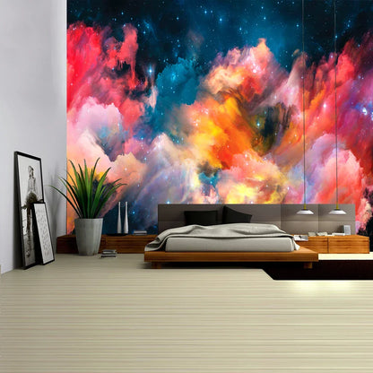 DecorBites™ Galaxy Psychedelic Space Tapestry Hanging for High-Quality Boho Decor