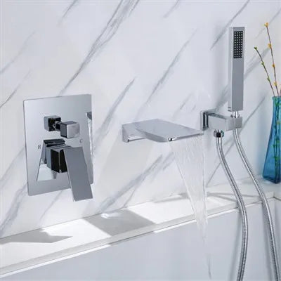 Gold Handheld Shower Faucet