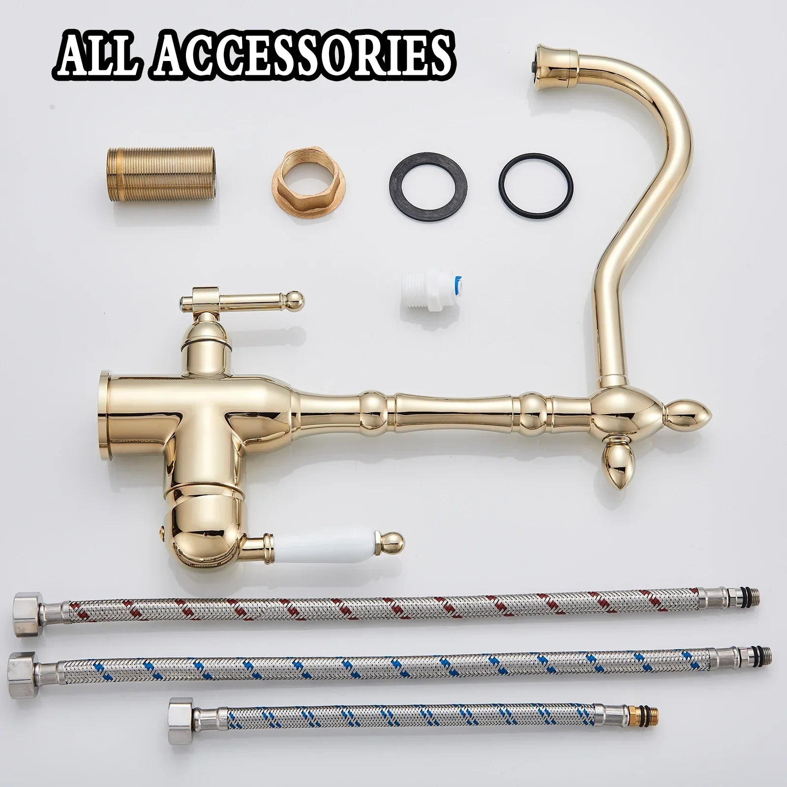 Gold Filter Kitchen Faucet