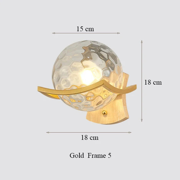 Wood Minimalist Wall Lamp
