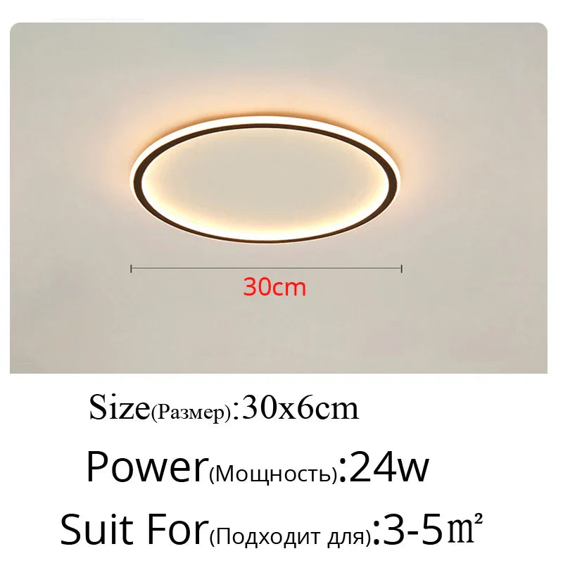 DecorBites™ Dimmable LED Ceiling Chandelier for Living Bedroom Study Room Lighting