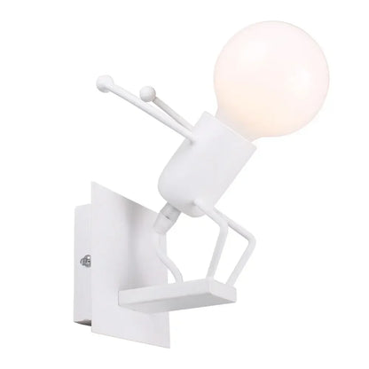 DecorBites™ Creative LED Wall Light Indoor Wall Sconce Modern Art Decor Iron E27