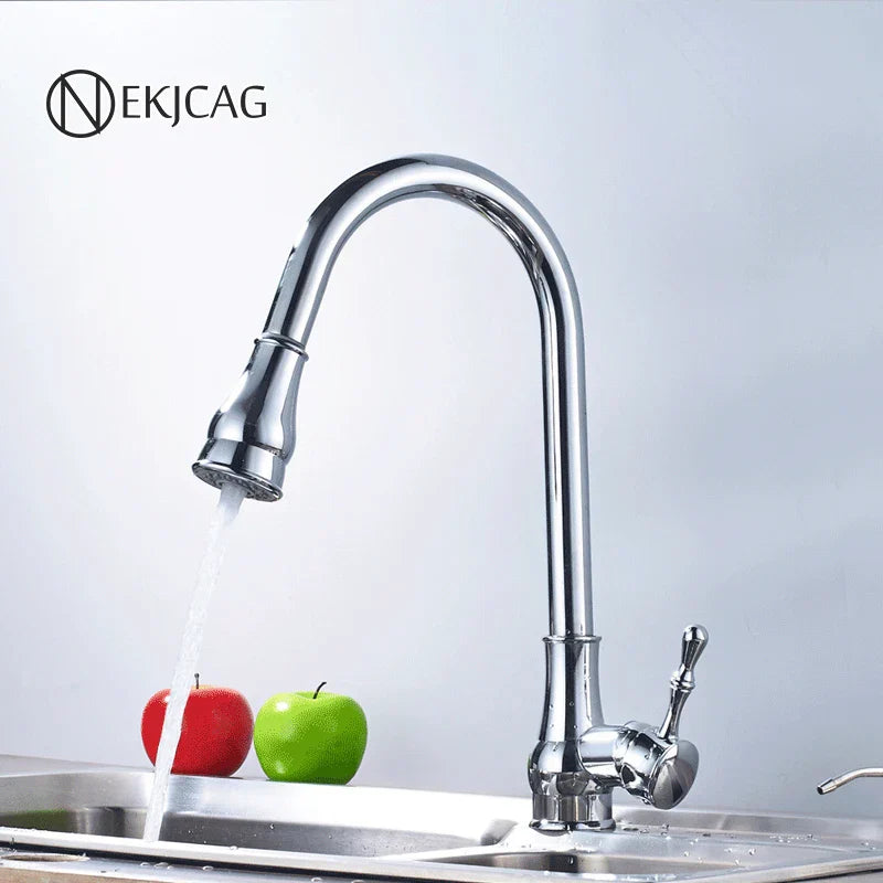 Bronze Rotating Kitchen Faucet