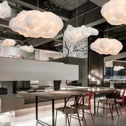 DecorBites™ Cloud LED Chandelier Light for Kids room Nursery School