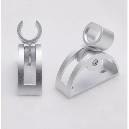 DecorBites™ Adjustable Aluminum Rain Head Holder for Shower - Wall Mounted, Rustproof Stand