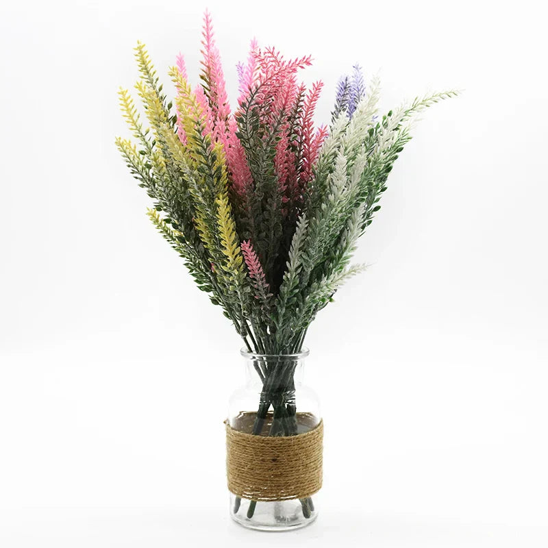 Lavender Artificial Flower Vase