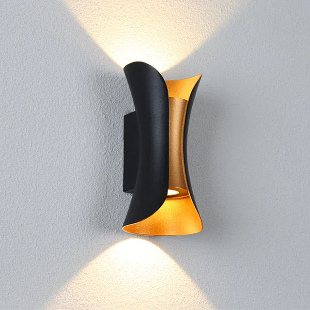 DecorBites™ LED Wall Light: Indoor/Outdoor Waterproof Garden Lamp for Decor Lighting