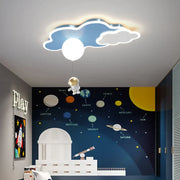 Astronaut Airplane Ceiling Lamp