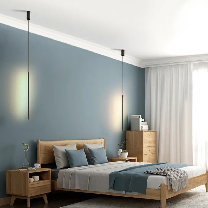 Black Line Chandelier