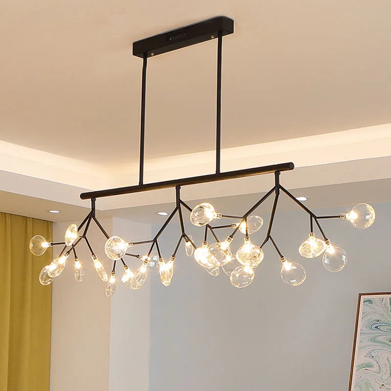 Brass Branch Chandelier 36-Head Gold Body