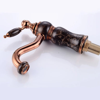 Brass Waterfall Bathroom Faucet 360 Rotate