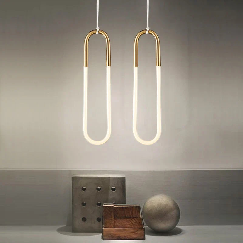 DecorBites™ Gold Pendant Lights Energy Saving for Living Room Hanglamp