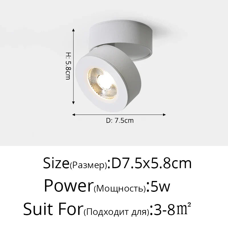 LED Adjustable Ceiling Spotlight