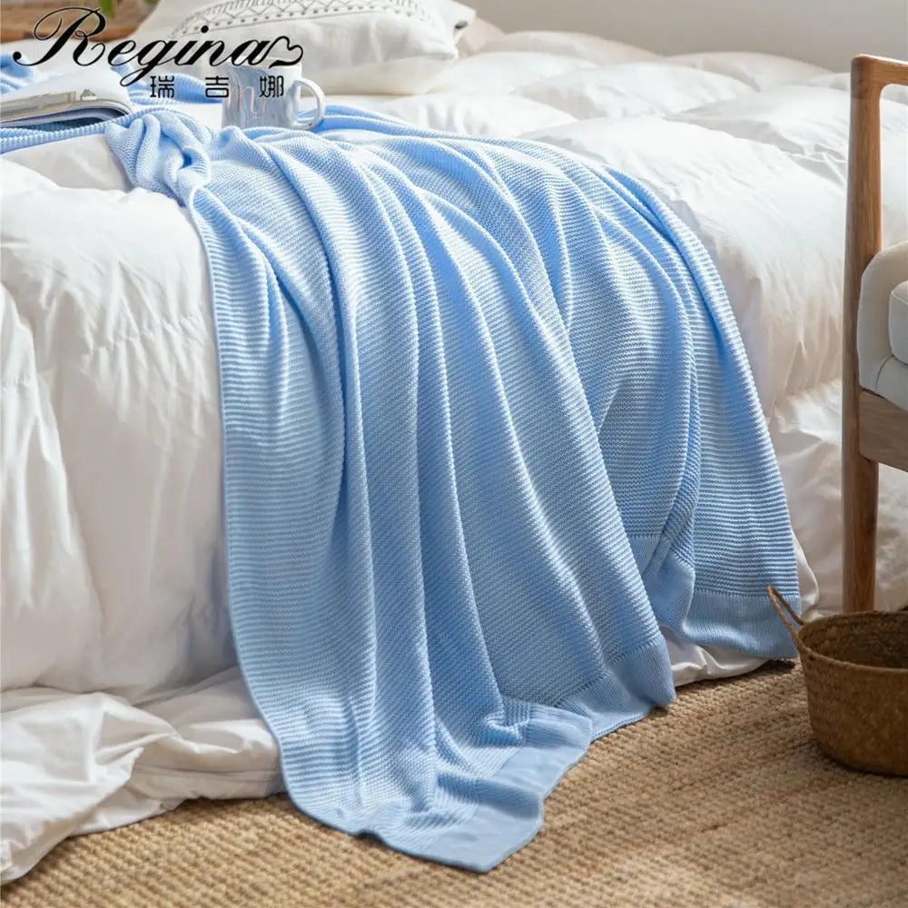 DecorBites™ Bamboo Cooling Throw Blanket - Stay Cool All Summer, Ideal for Hot Sleepers