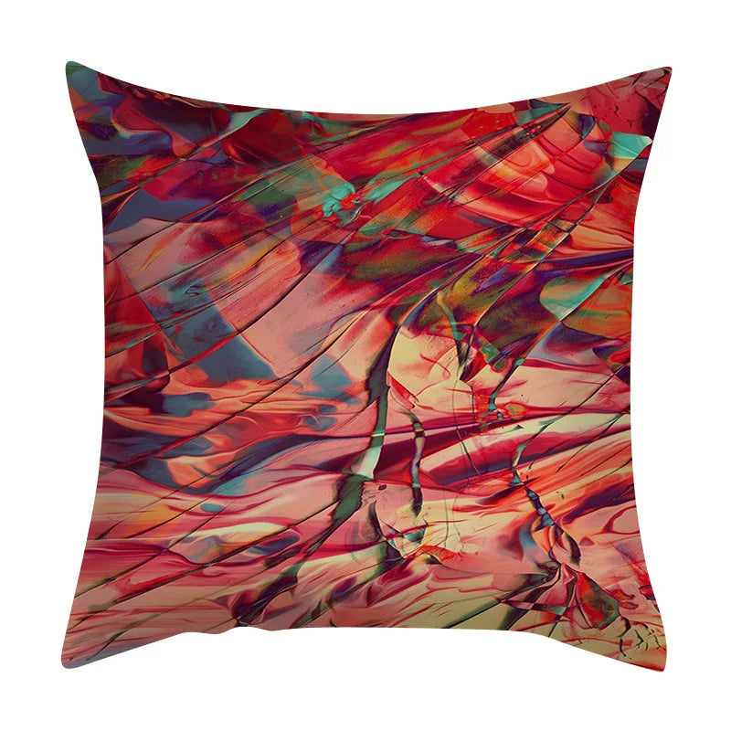 DecorBites™ Abstract Ink Marbling Cushion Cover - Sofa Car Seat Home Decoration