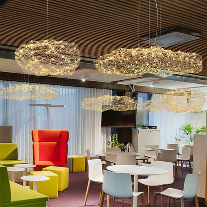 DecorBites™ Cloud Light: Nordic Designer Pendant Lamp for Bedroom, Hotel, Restaurant, Bar