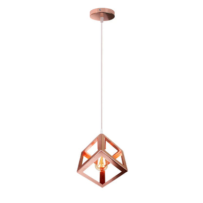 DecorBites™ Geometric LED 3-Light Pendant for Indoor Lighting & Decor