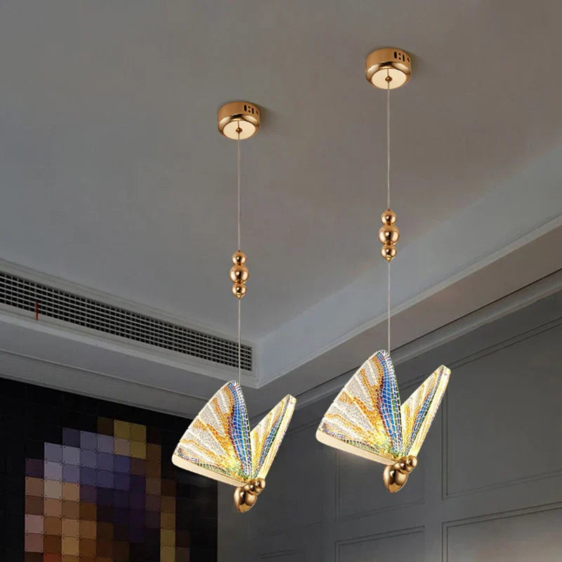 Colorful Acrylic Butterfly Light
