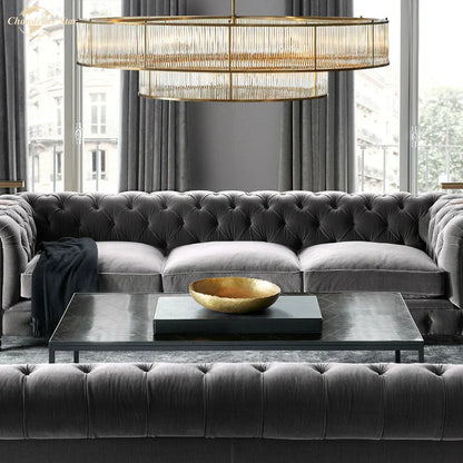 DecorBites™ Glass Chandeliers: Elegant LED Pendant Hanging Lights for Home, Hotel, and Restaurant