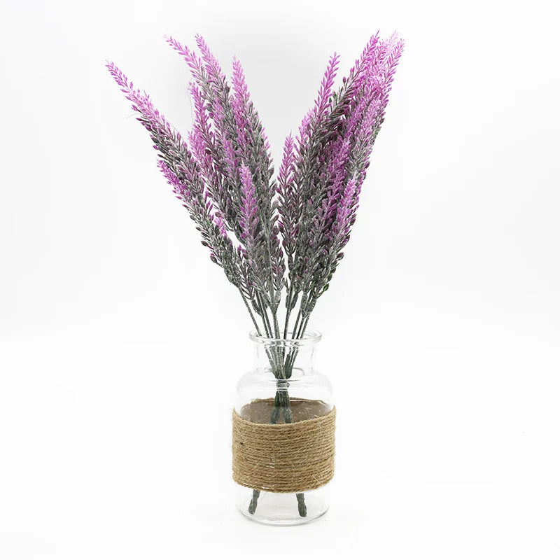 Lavender Artificial Flower Vase