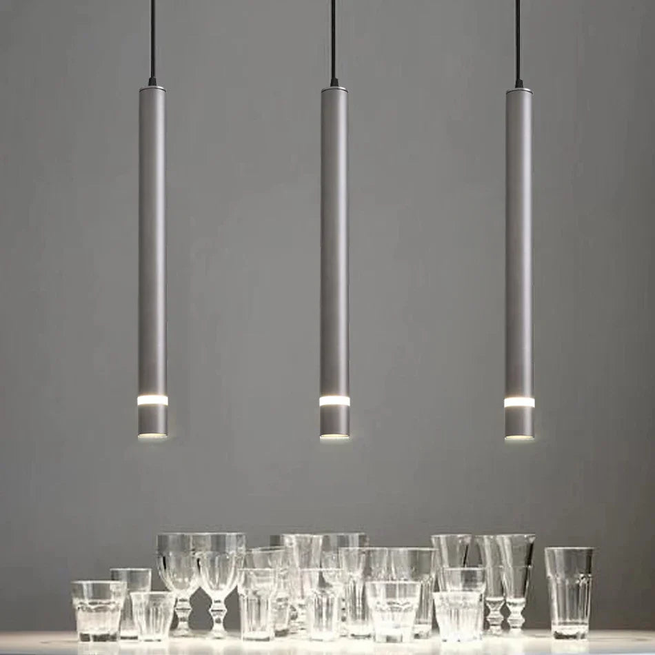 DecorBites™ Cylinder Pipe Pendant Light for Kitchen Island Dining Room Shop Bar Decoration