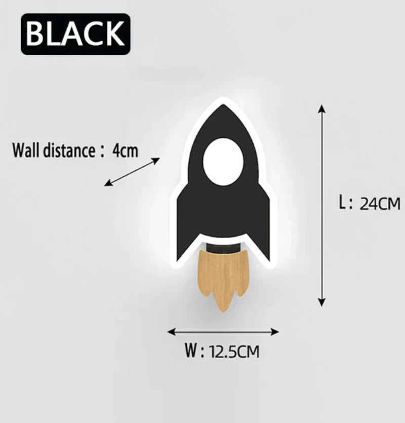 Metal Cartoon LED Lamp