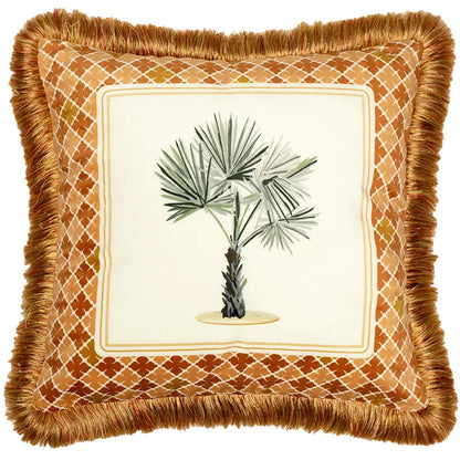DecorBites™ Italian Retro Luxury Zebra Print Cushion Cover, 53x53cm