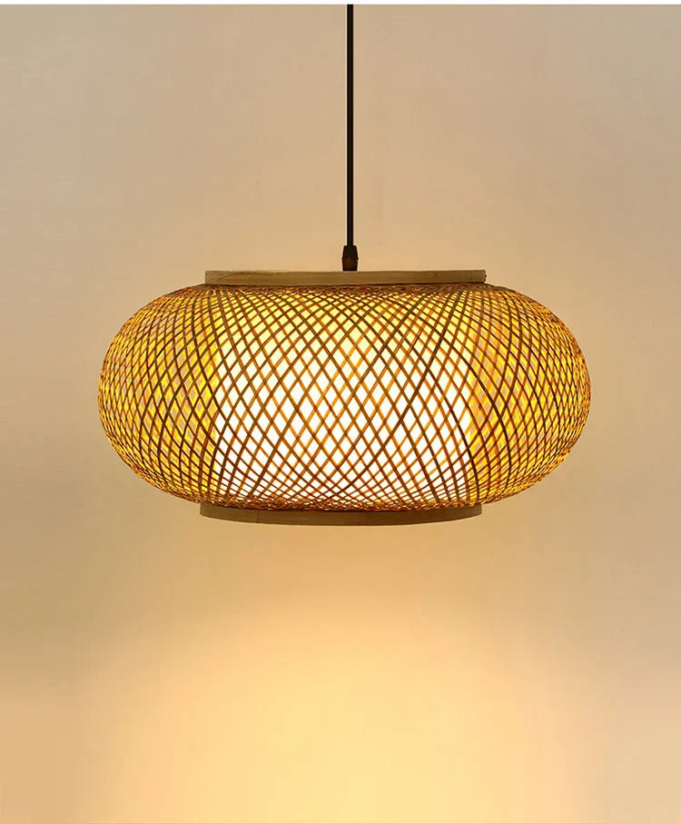Bamboo Kitchen Pendant Light