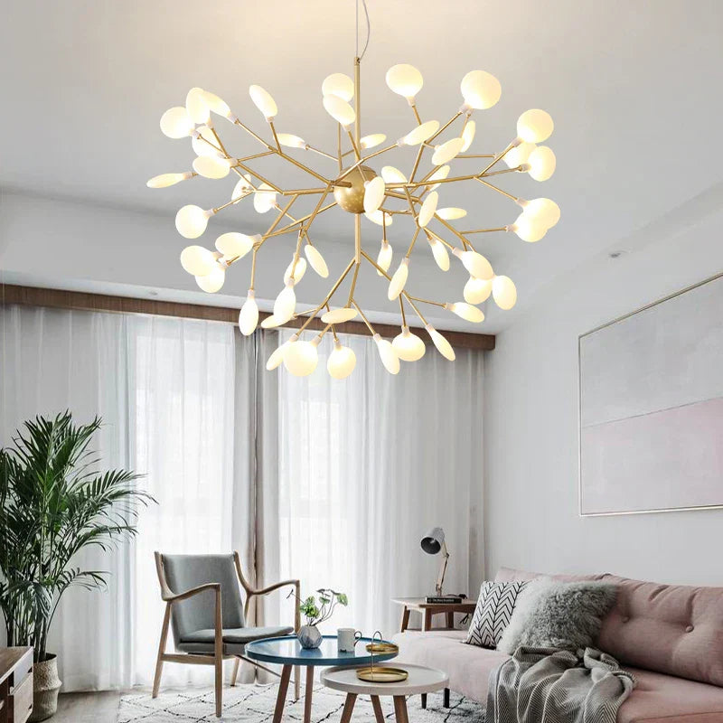 Art Deco Branch Chandelier